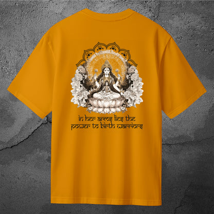 The Cosmic Nine - Divine Nurturer Oversized Back Print
