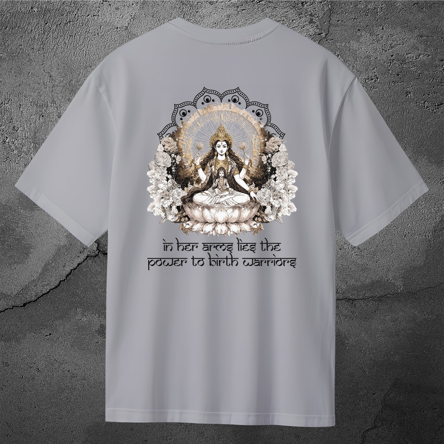 The Cosmic Nine - Divine Nurturer Oversized Back Print