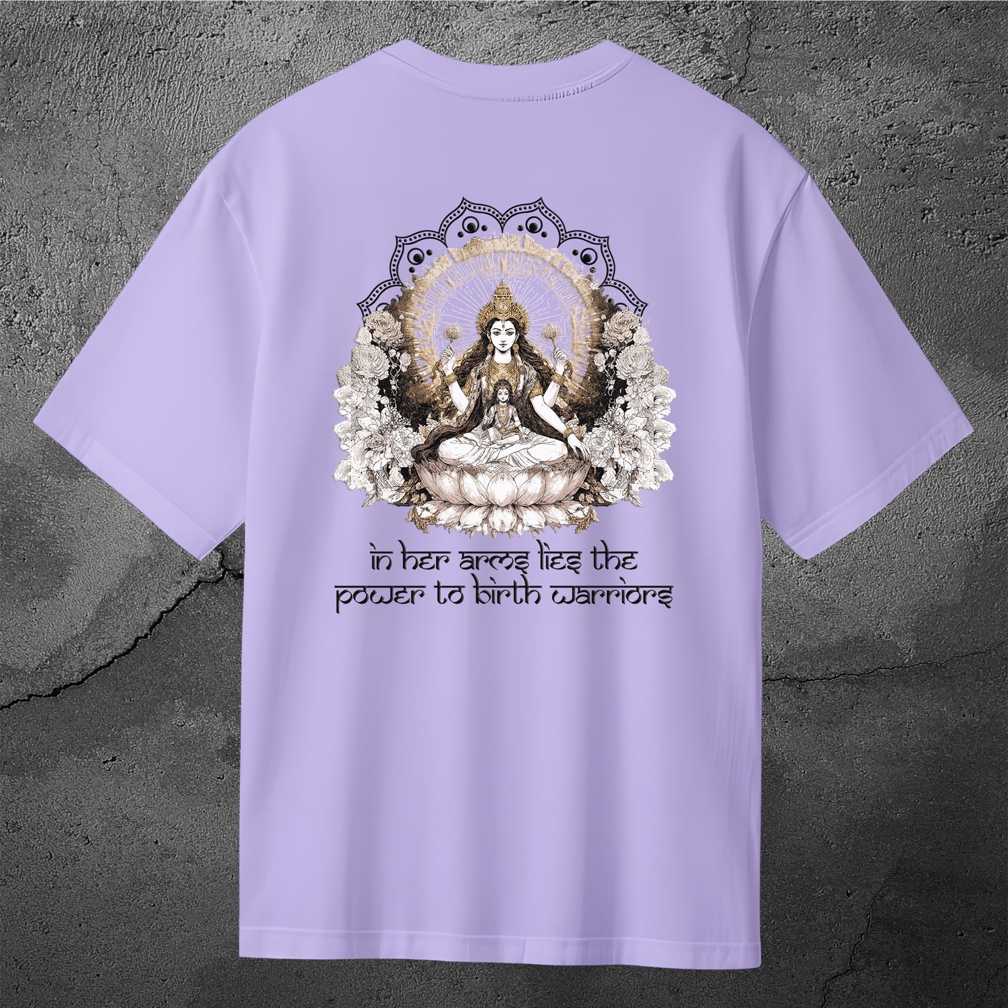 The Cosmic Nine - Divine Nurturer Oversized Back Print