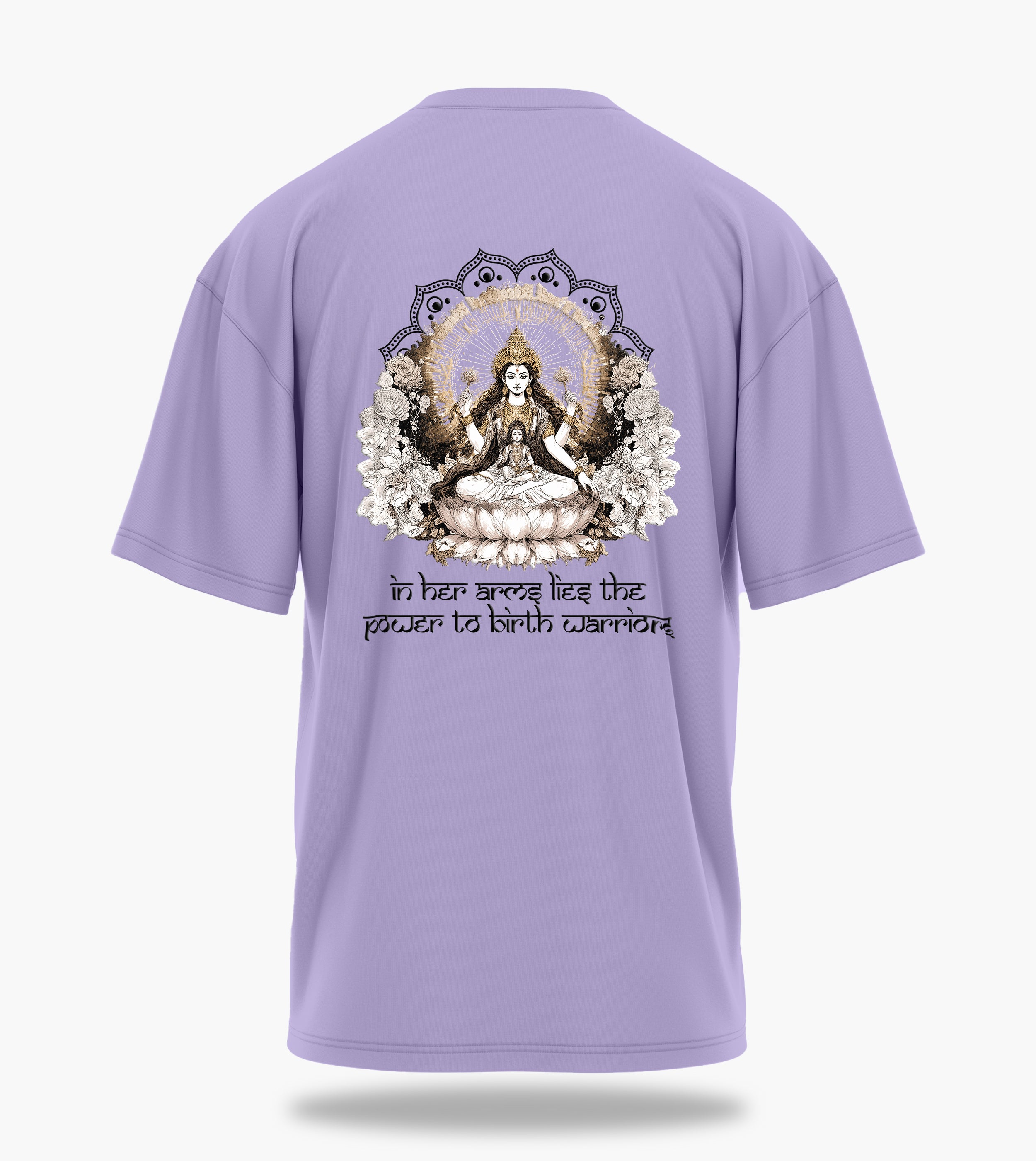 The Cosmic Nine - Divine Nurturer Oversized Back Print