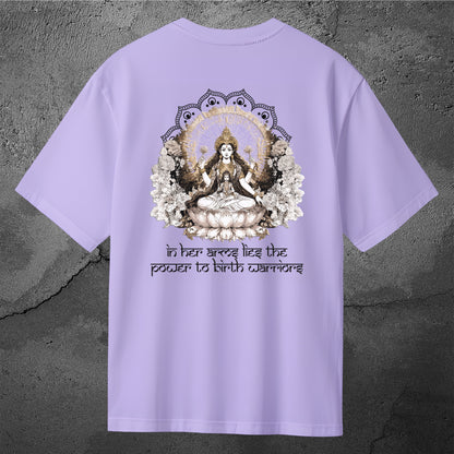 The Cosmic Nine - Divine Nurturer Oversized Back Print