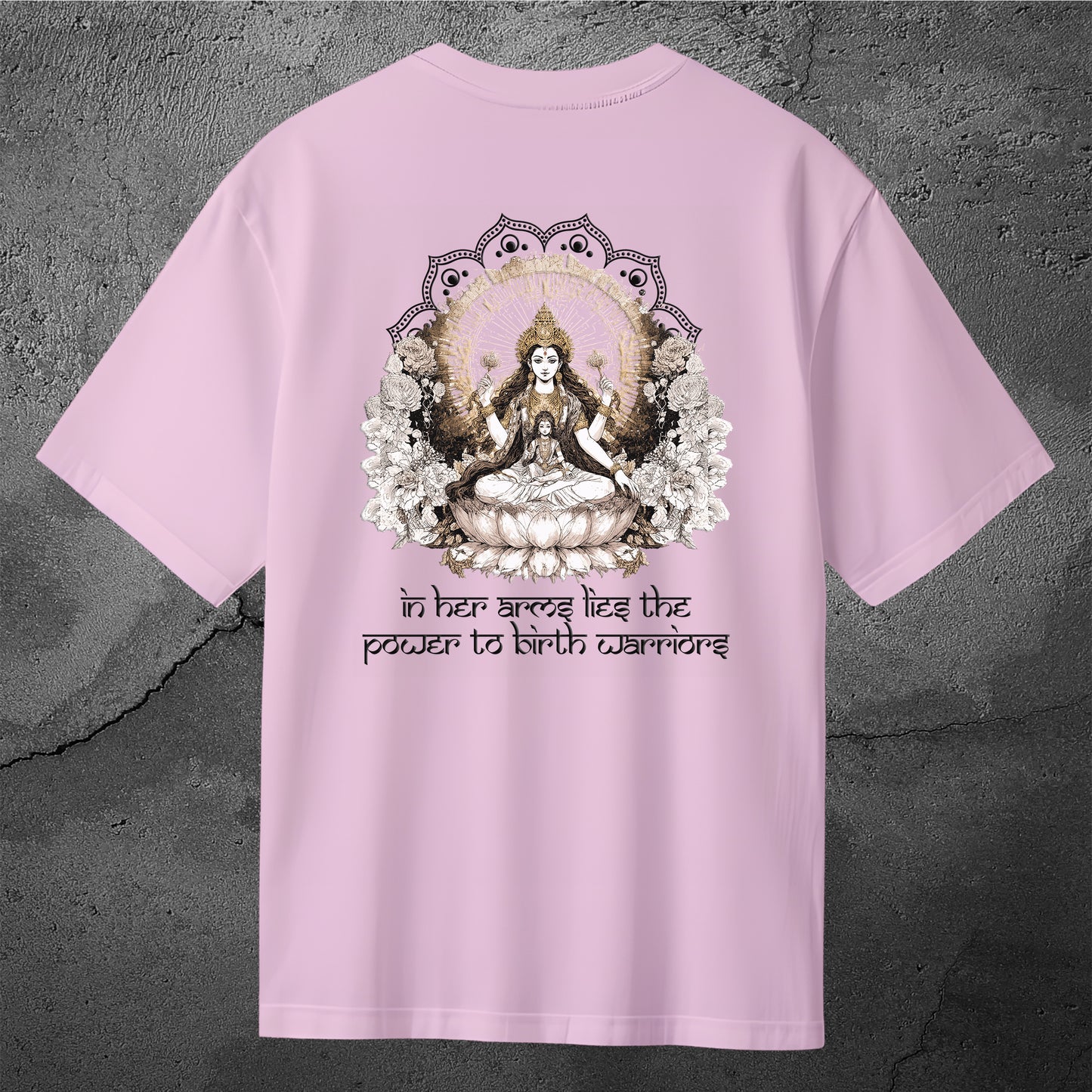 The Cosmic Nine - Divine Nurturer Oversized Back Print
