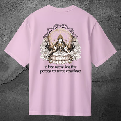 The Cosmic Nine - Divine Nurturer Oversized Back Print