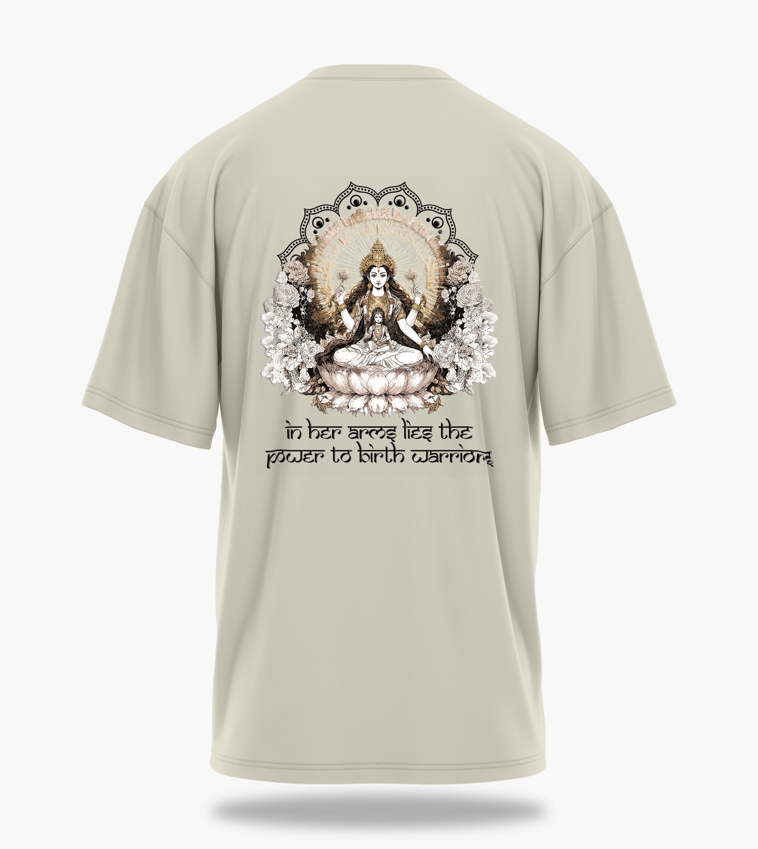 The Cosmic Nine - Divine Nurturer Oversized Back Print