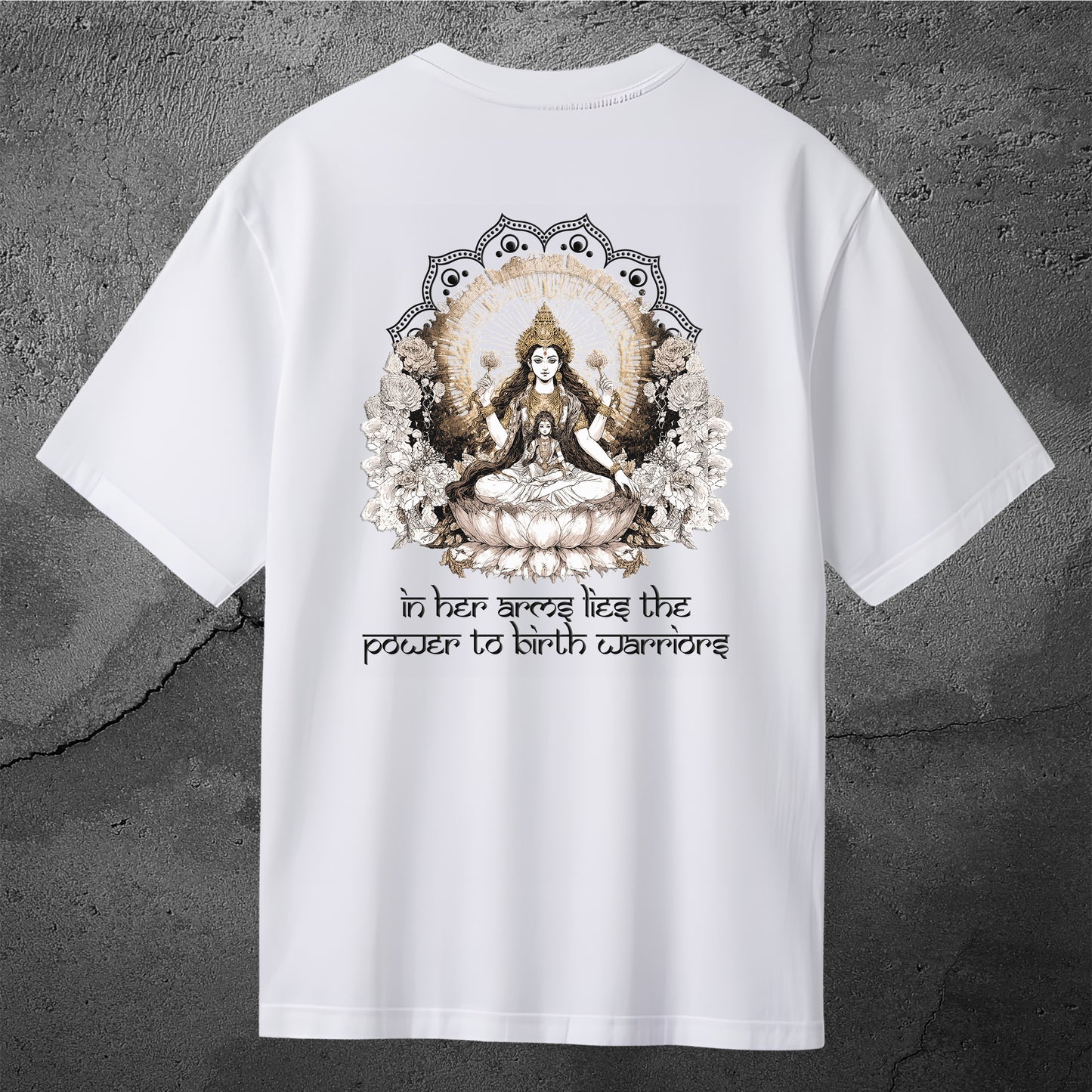 The Cosmic Nine - Divine Nurturer Oversized Back Print
