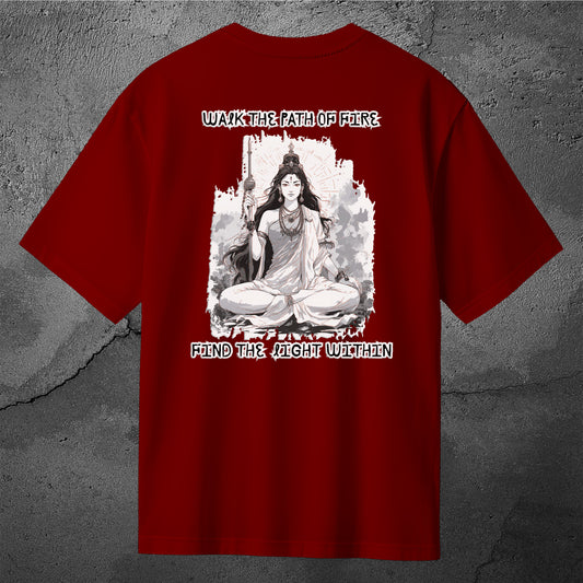 The Cosmic Nine - Sacred Ascetic Oversized Back Print