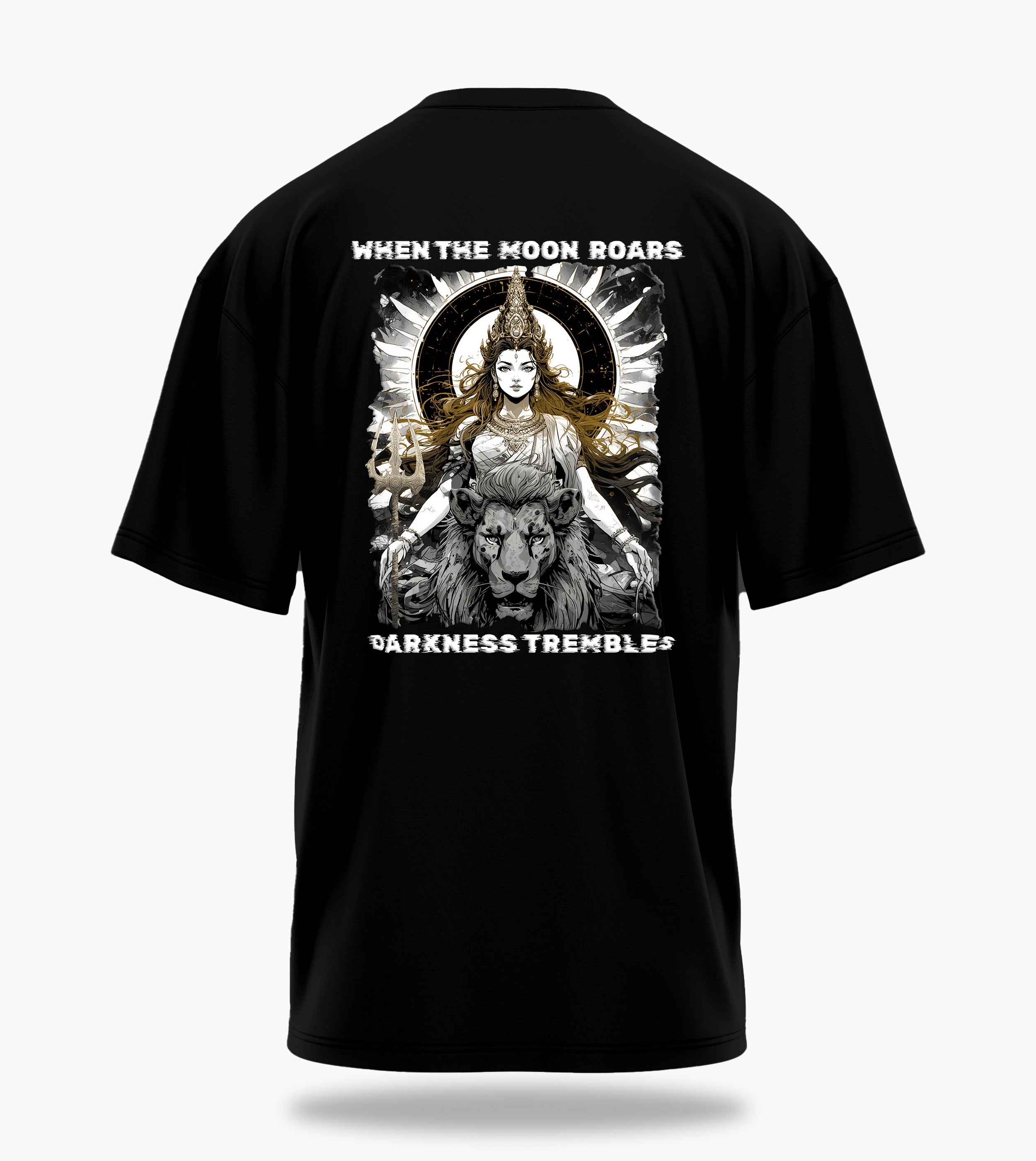 The Cosmic Nine - Lunar Fury Oversized Back Print