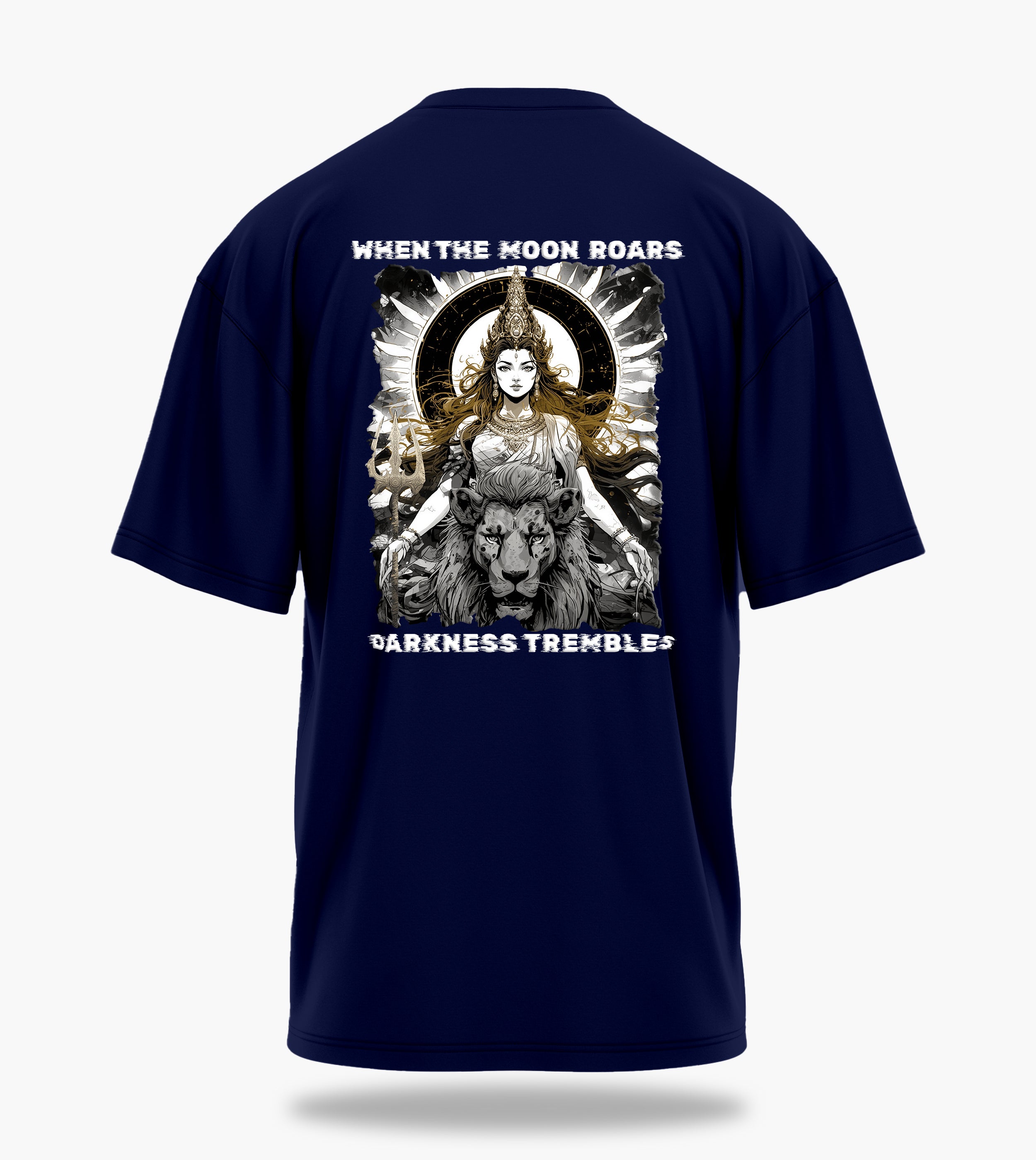 The Cosmic Nine - Lunar Fury Oversized Back Print