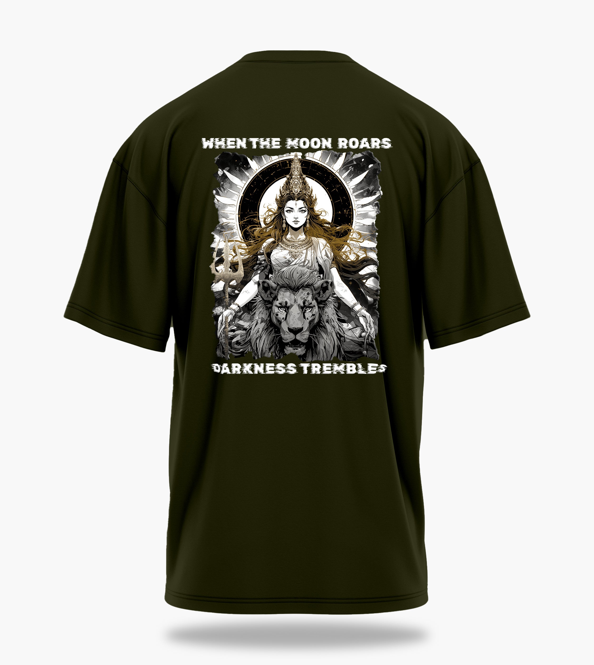 The Cosmic Nine - Lunar Fury Oversized Back Print