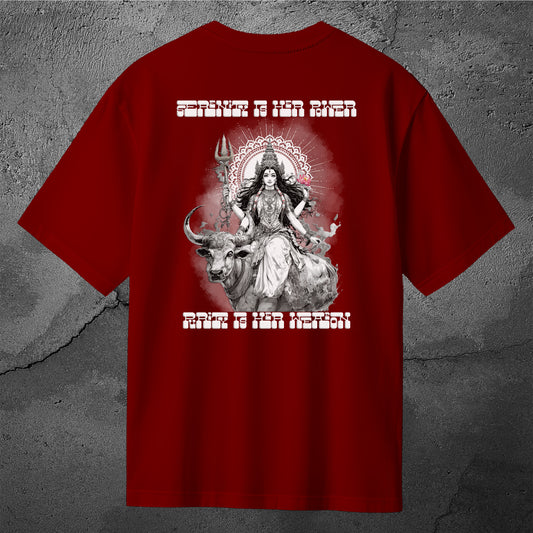 The Cosmic Nine - Eternal Calm Oversized Back Print