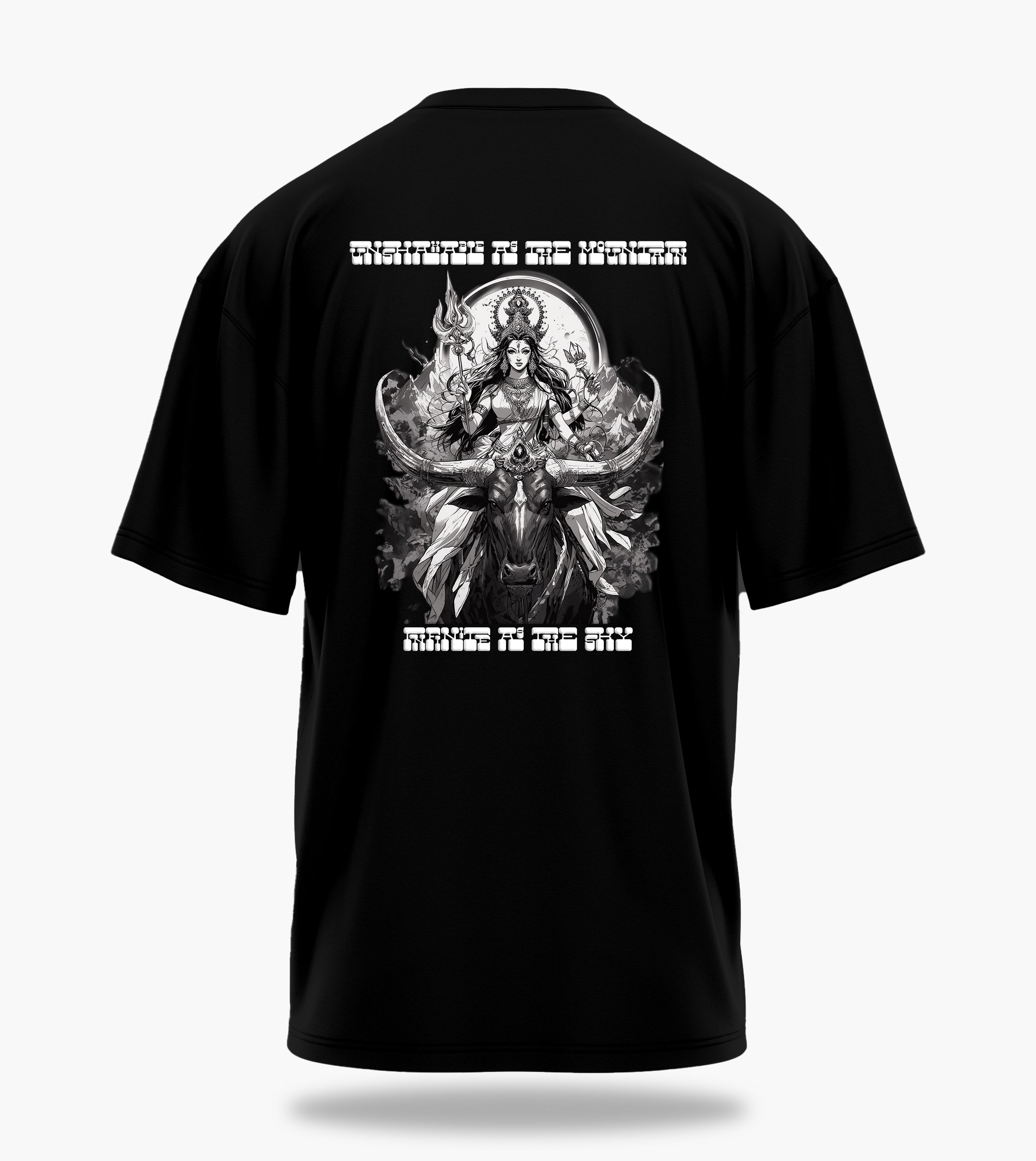 The Cosmic Nine - Mountain Spirit Oversized Back Print