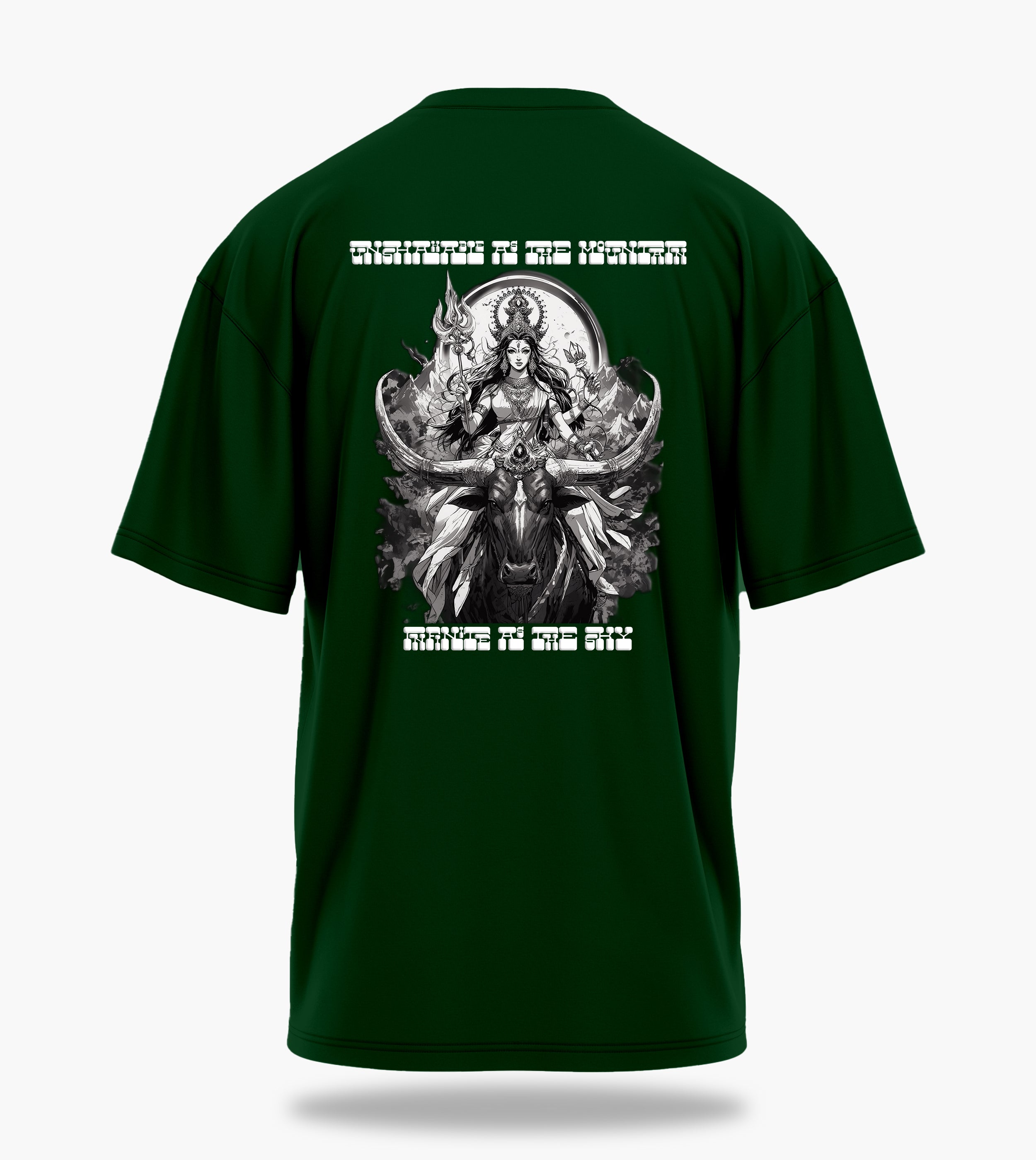 The Cosmic Nine - Mountain Spirit Oversized Back Print