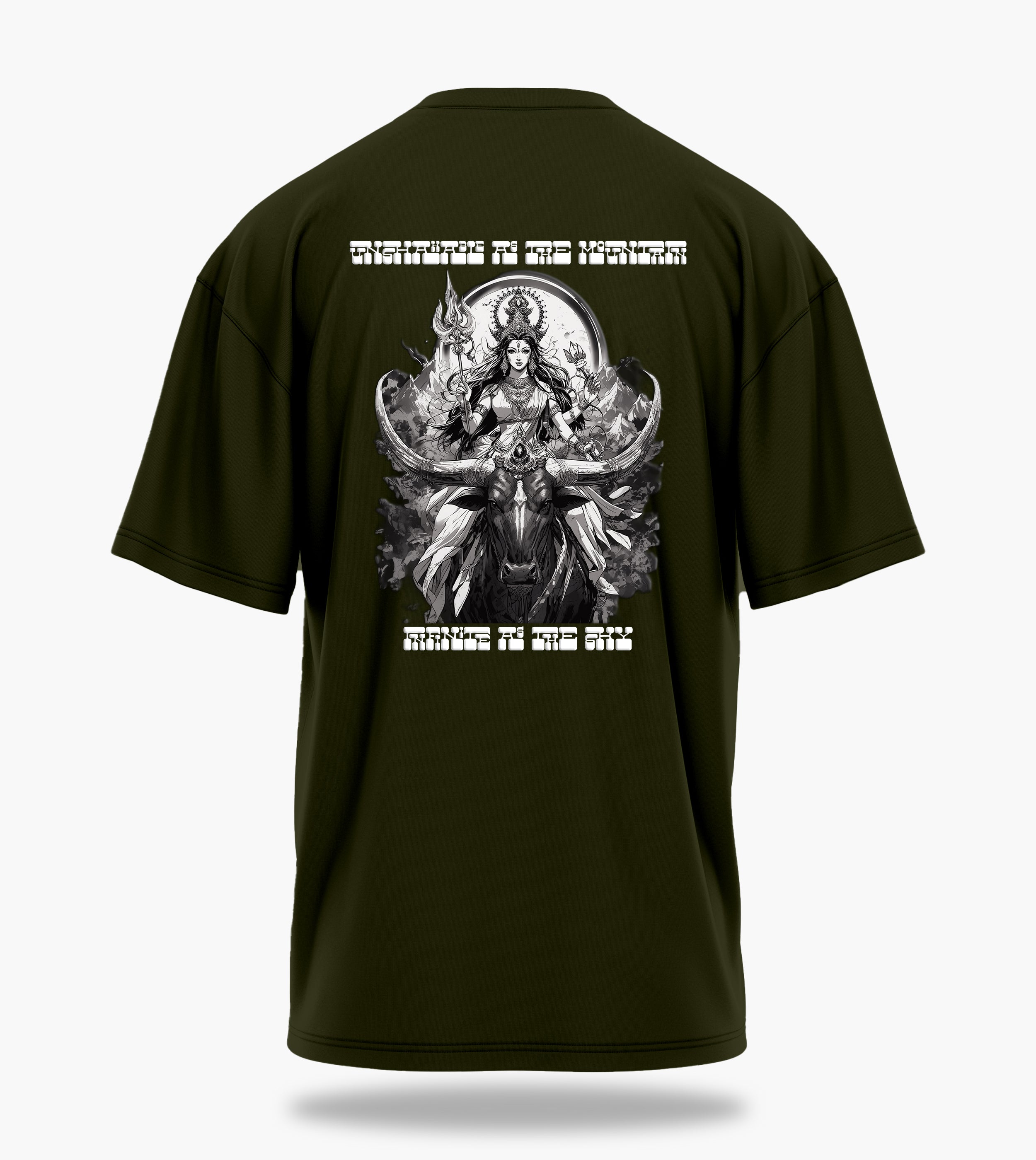 The Cosmic Nine - Mountain Spirit Oversized Back Print