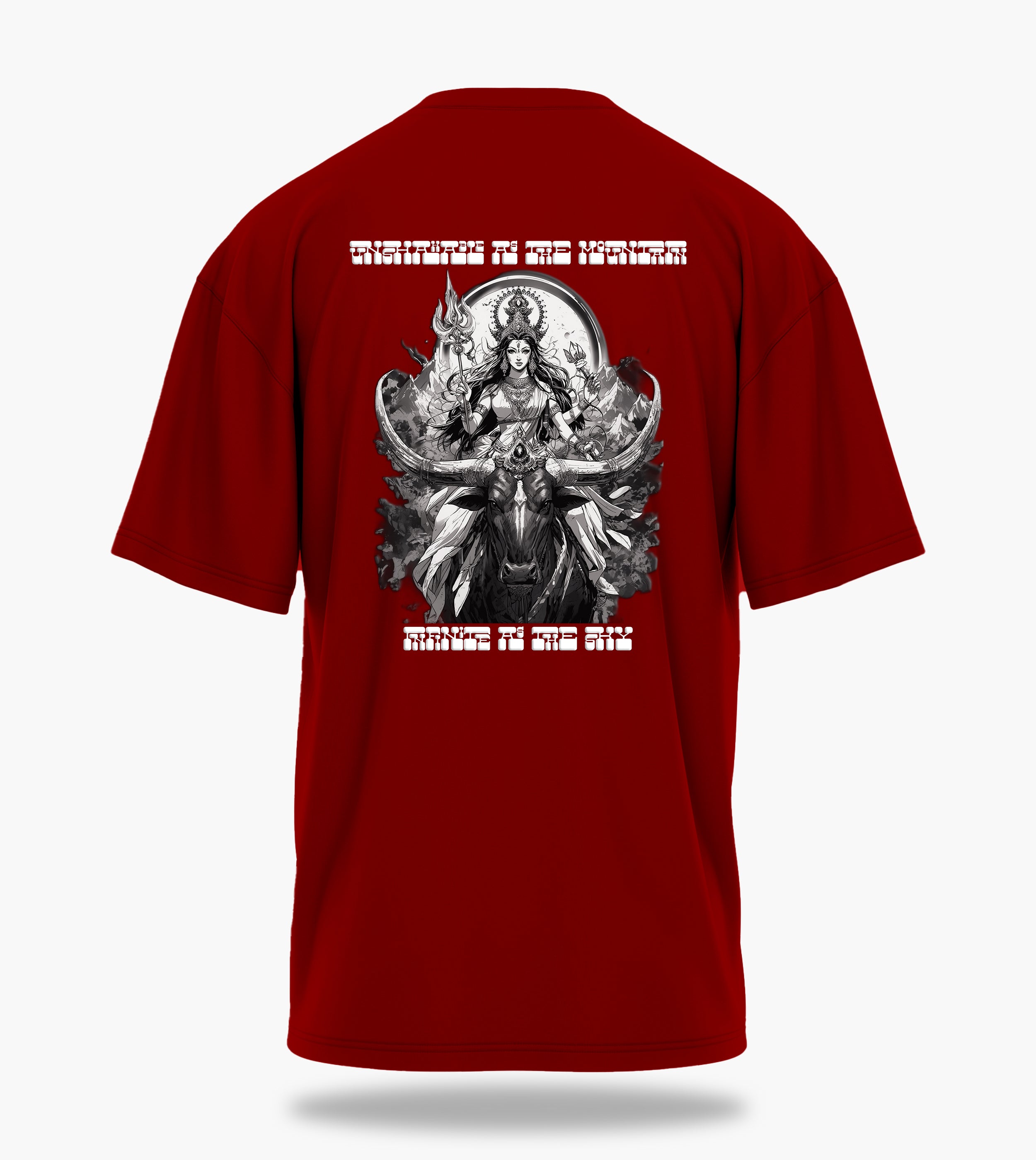 The Cosmic Nine - Mountain Spirit Oversized Back Print