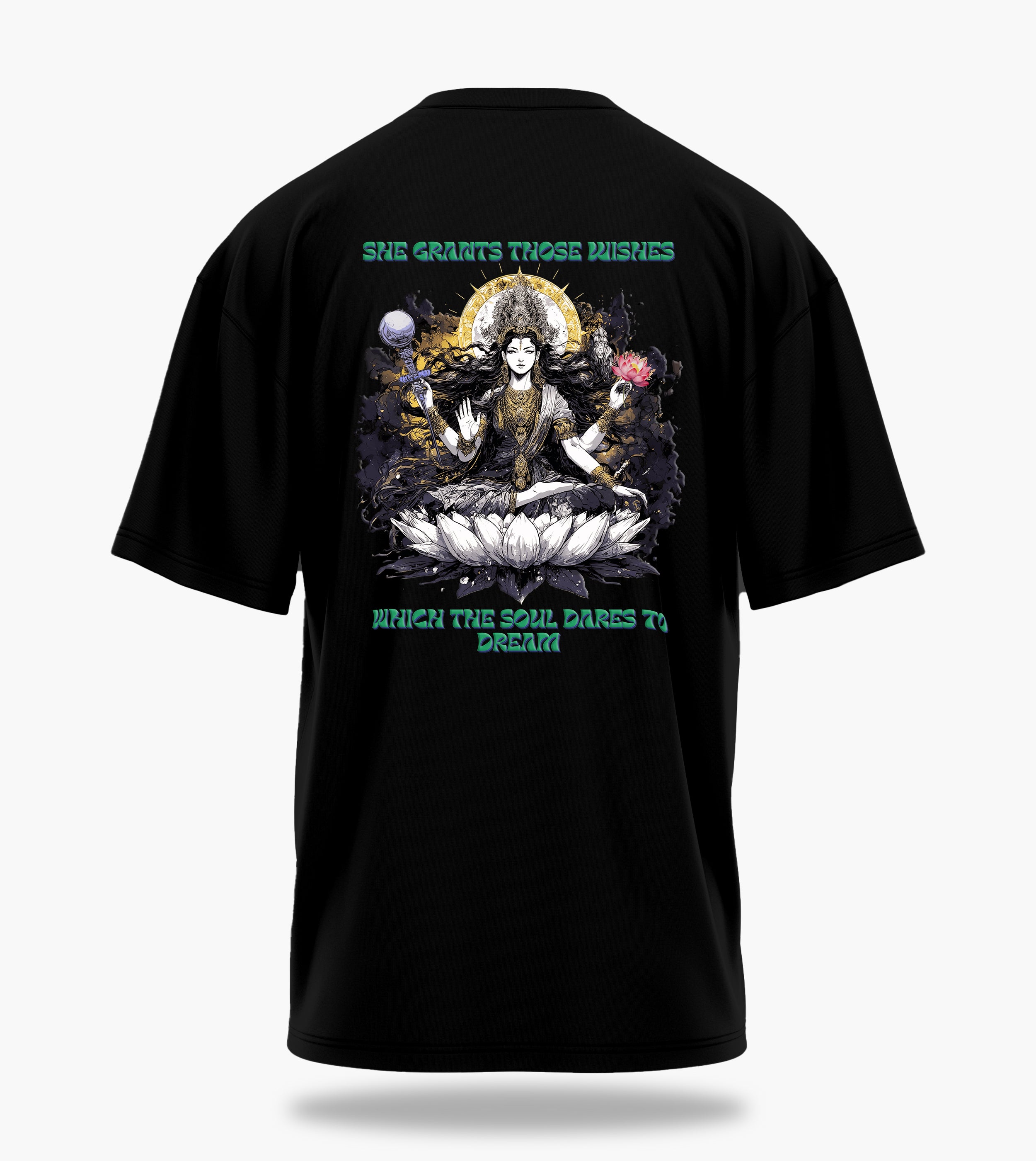 The Cosmic Nine - Celestial Grace Oversized Back Print