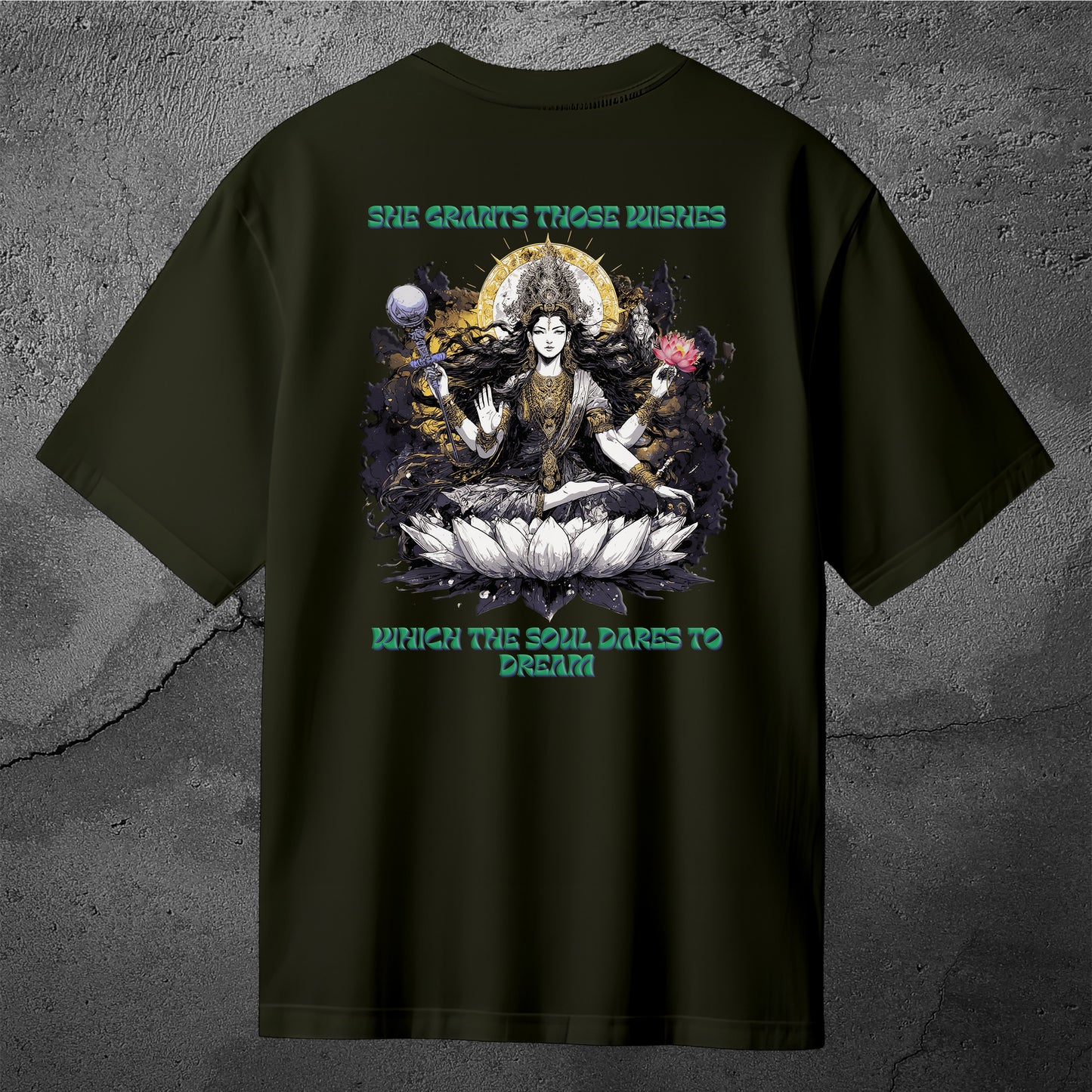 The Cosmic Nine - Celestial Grace Oversized Back Print