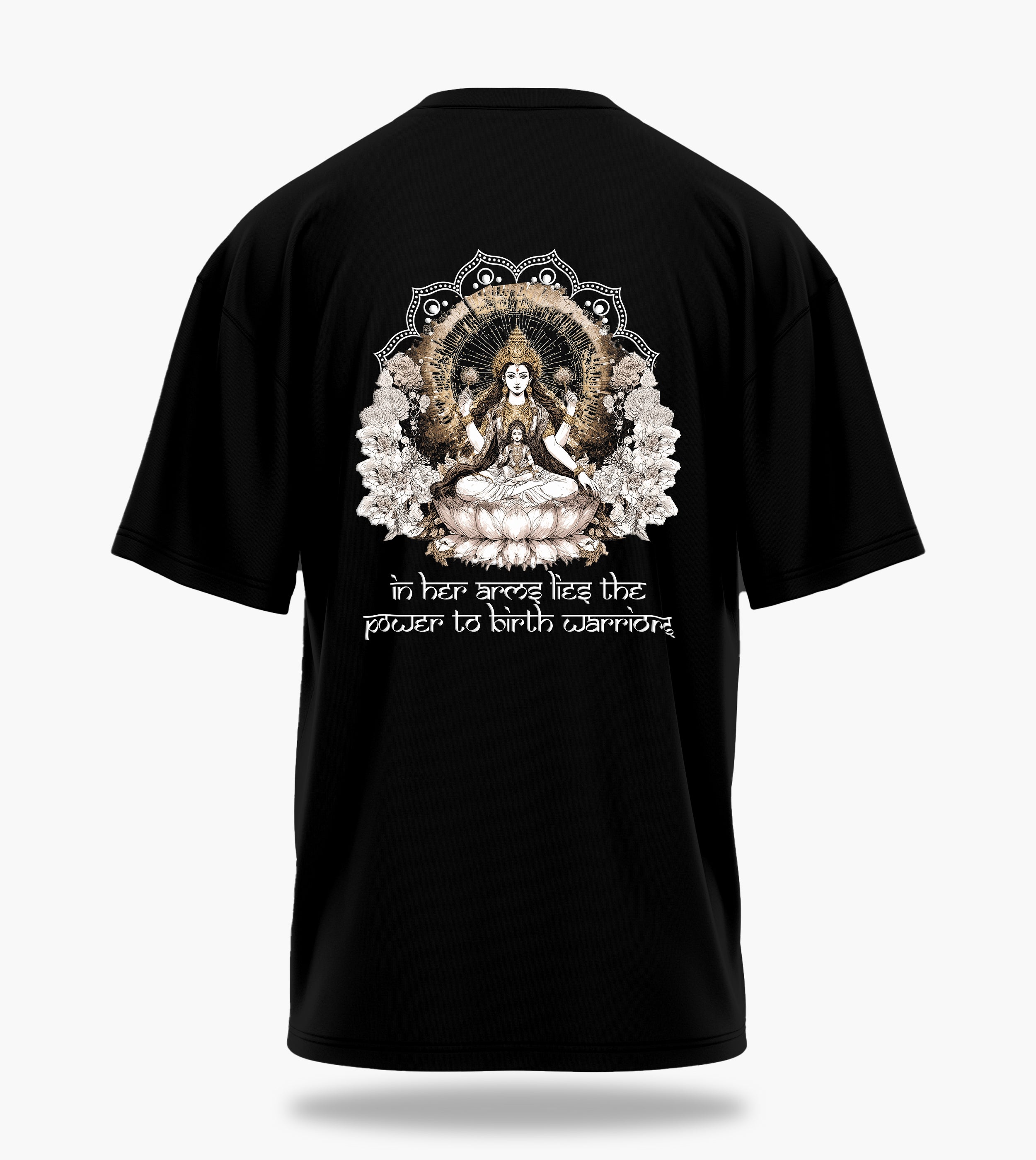 The Cosmic Nine - Divine Nurturer Oversized Back Print