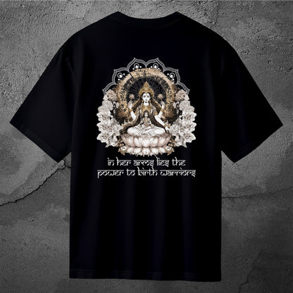 The Cosmic Nine - Divine Nurturer Oversized Back Print