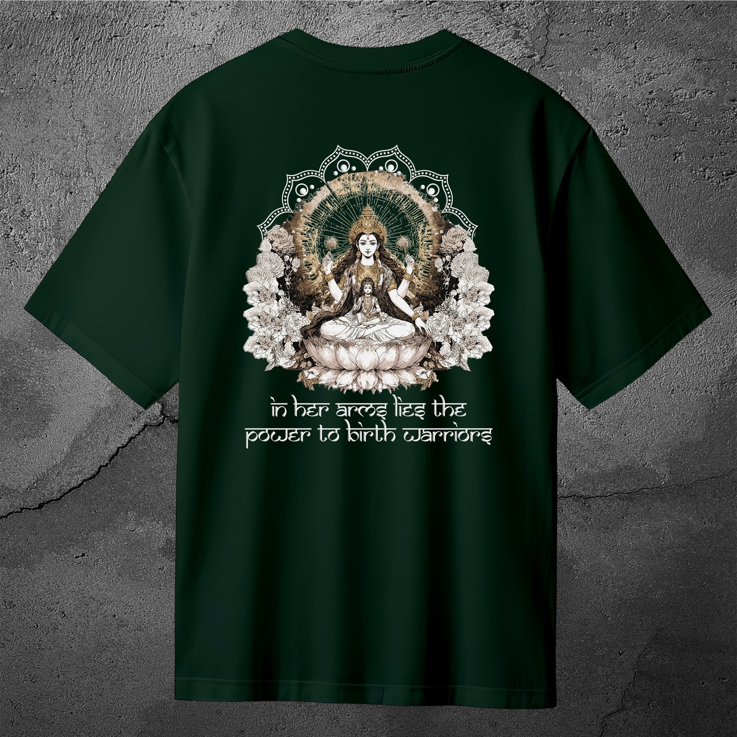 The Cosmic Nine - Divine Nurturer Oversized Back Print