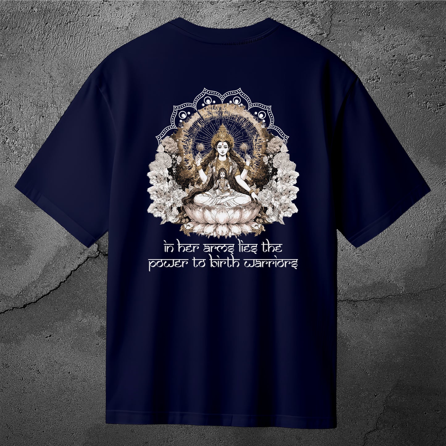 The Cosmic Nine - Divine Nurturer Oversized Back Print