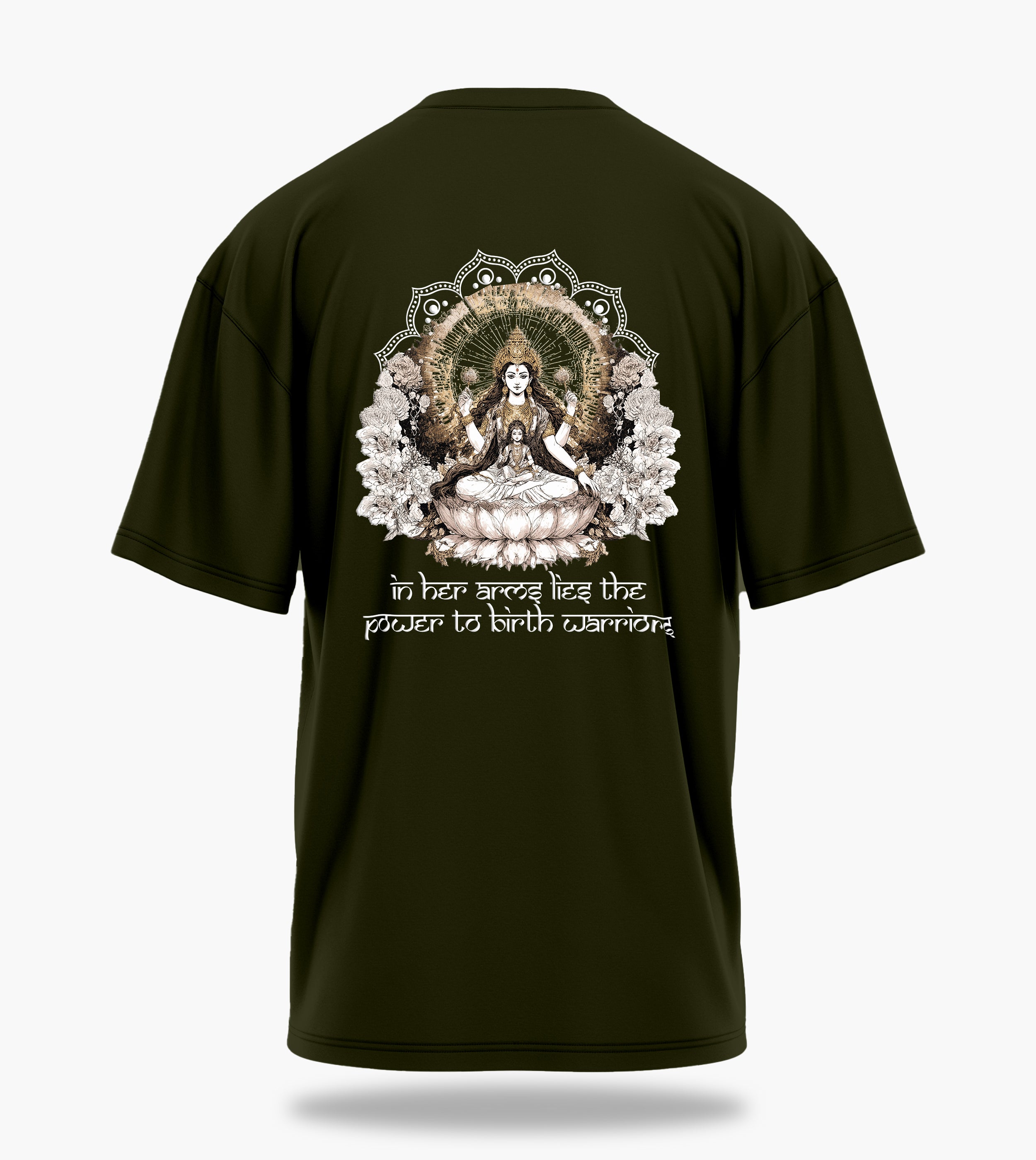 The Cosmic Nine - Divine Nurturer Oversized Back Print