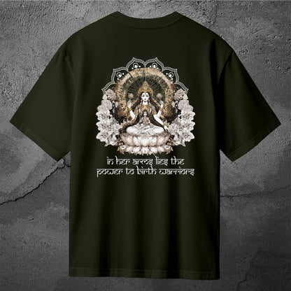 The Cosmic Nine - Divine Nurturer Oversized Back Print