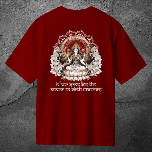 The Cosmic Nine - Divine Nurturer Oversized Back Print