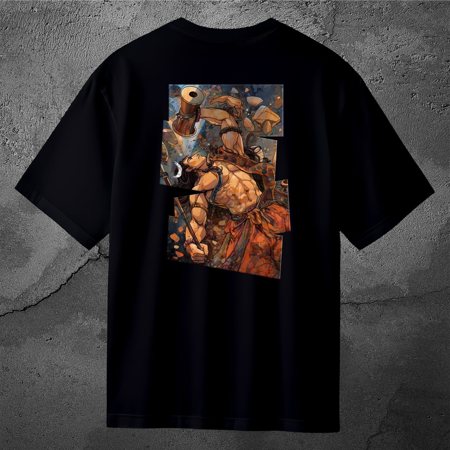 The Māhādev Collection - Nataraj I Oversized Back Print