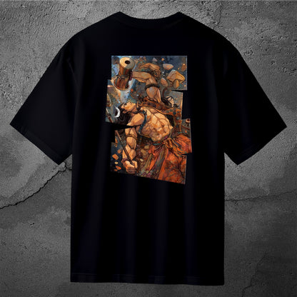 The Māhādev Collection - Nataraj I Oversized Back Print