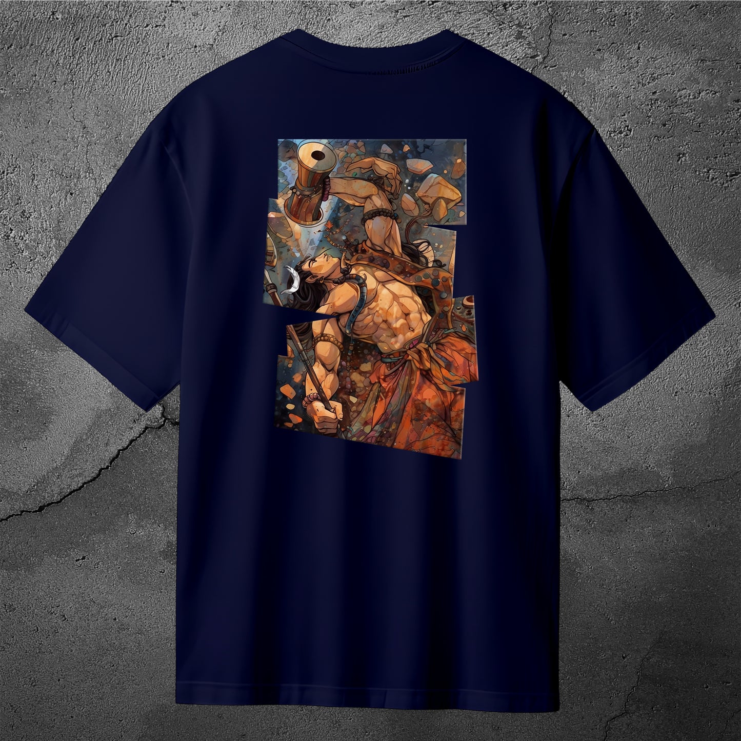 The Māhādev Collection - Nataraj I Oversized Back Print