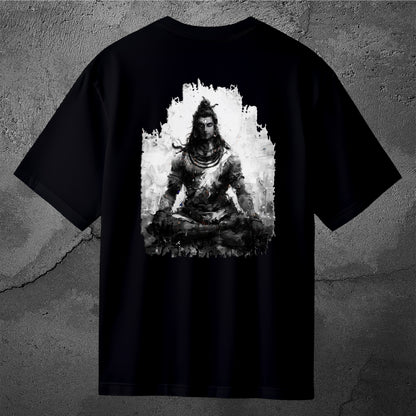 The Māhādev Collection - Bholenath I Oversized Back Print