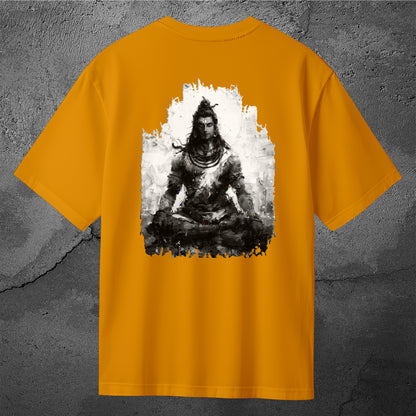 The Māhādev Collection - Bholenath I Oversized Back Print