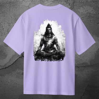 The Māhādev Collection - Bholenath I Oversized Back Print