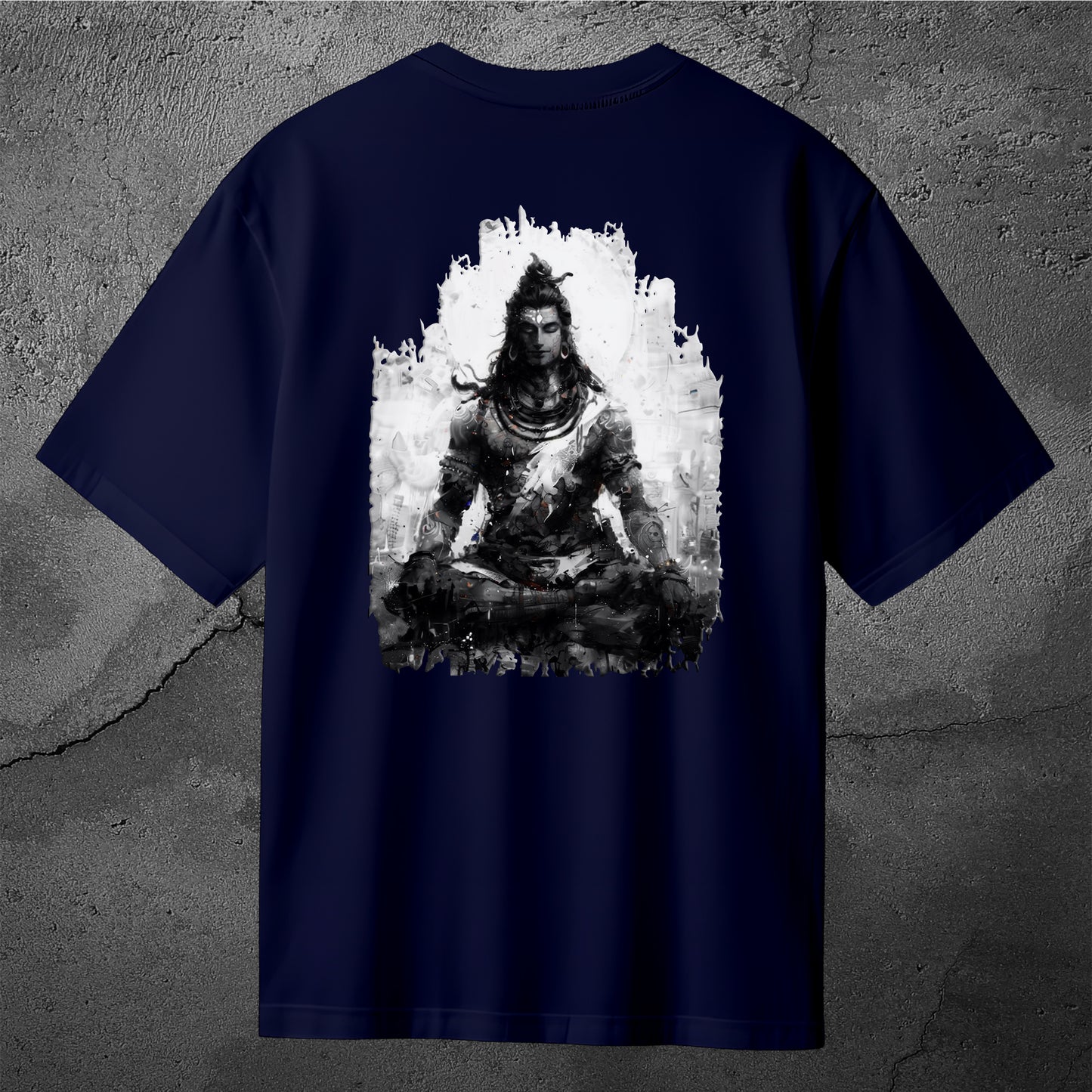 The Māhādev Collection - Bholenath I Oversized Back Print