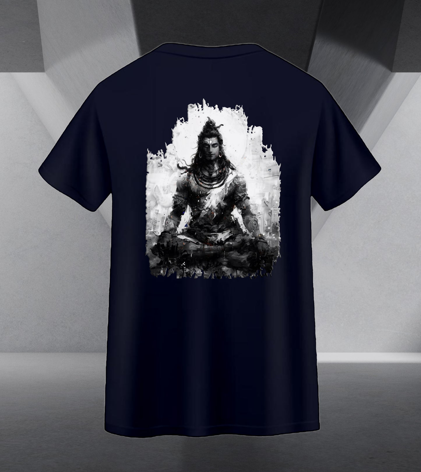 The Māhādev Collection - Bholenath I Tee Back Print