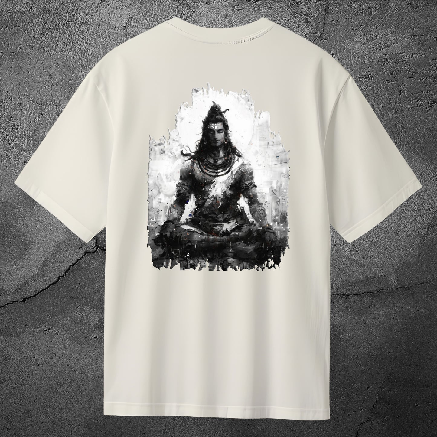 The Māhādev Collection - Bholenath I Oversized Back Print