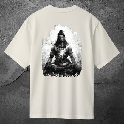 The Māhādev Collection - Bholenath I Oversized Back Print