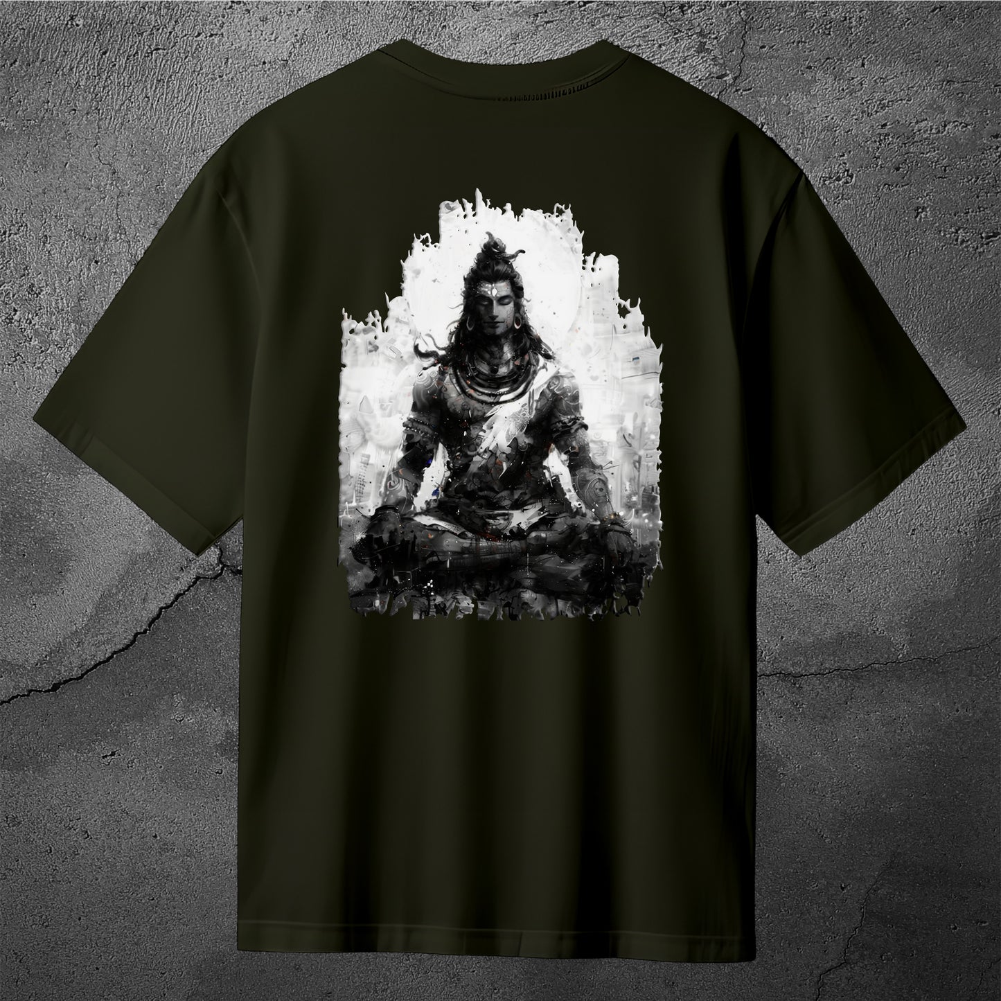 The Māhādev Collection - Bholenath I Oversized Back Print