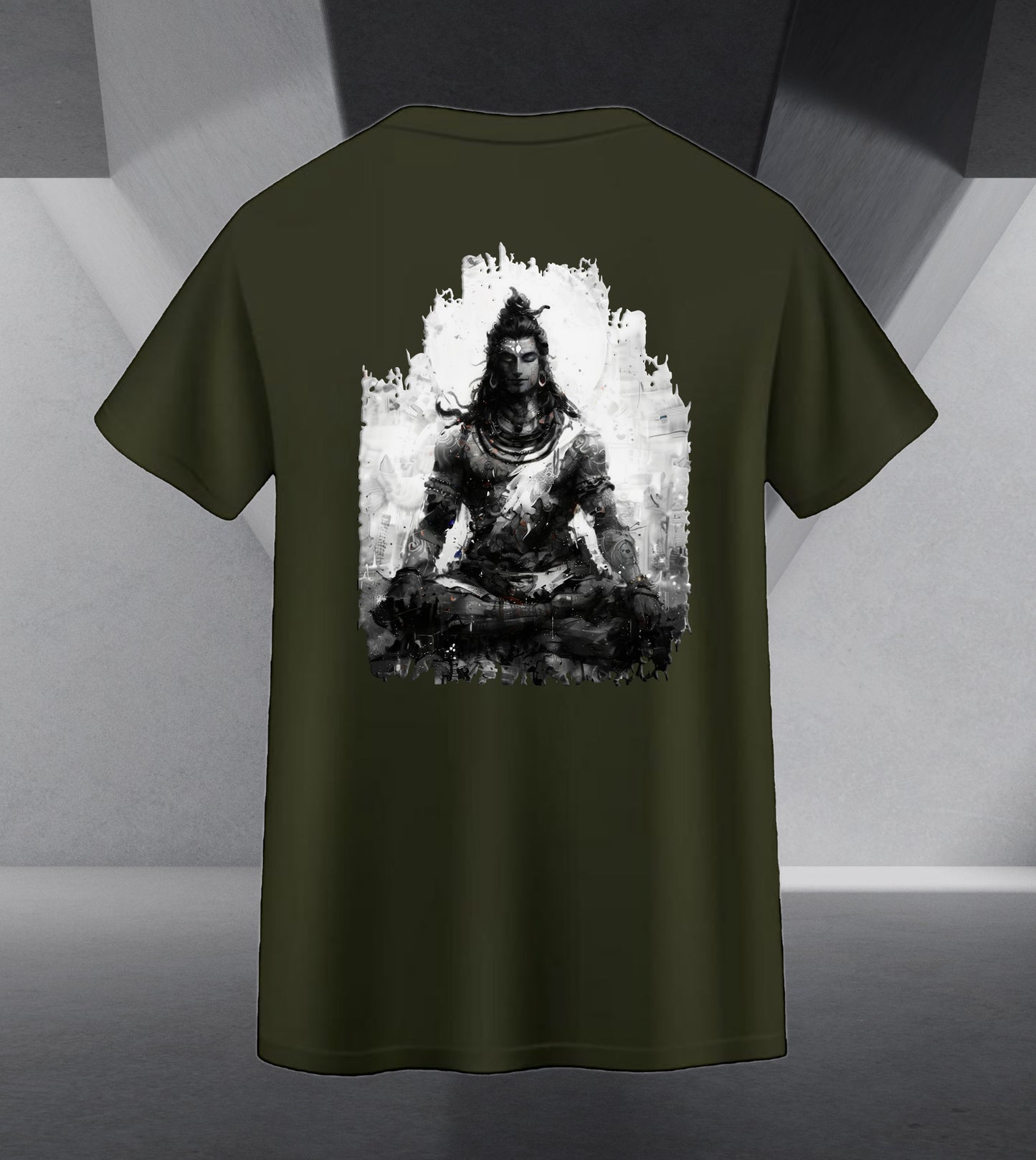 The Māhādev Collection - Bholenath I Tee Back Print