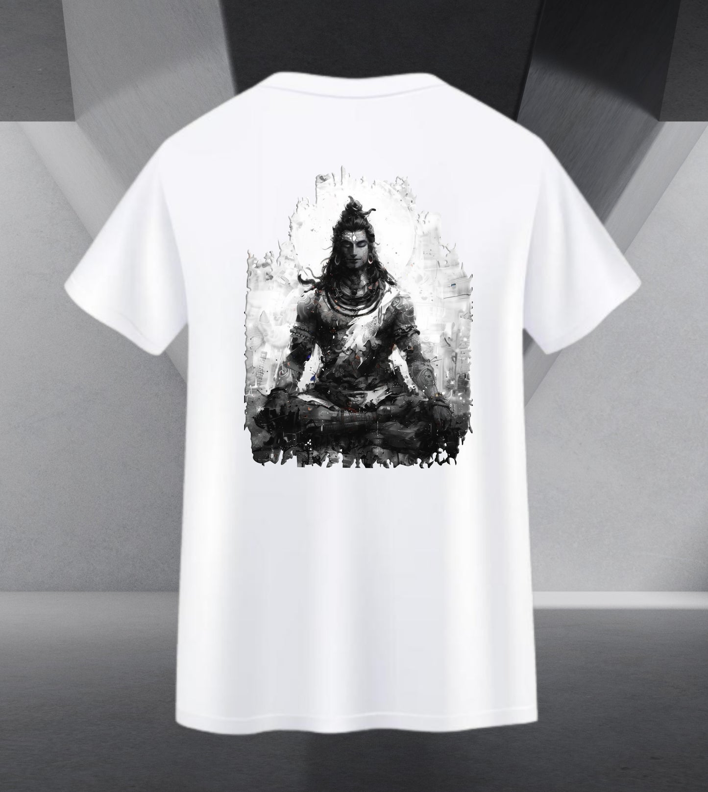 The Māhādev Collection - Bholenath I Tee Back Print