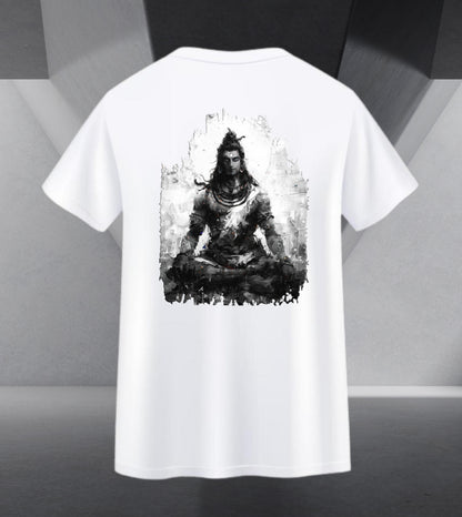 The Māhādev Collection - Bholenath I Tee Back Print