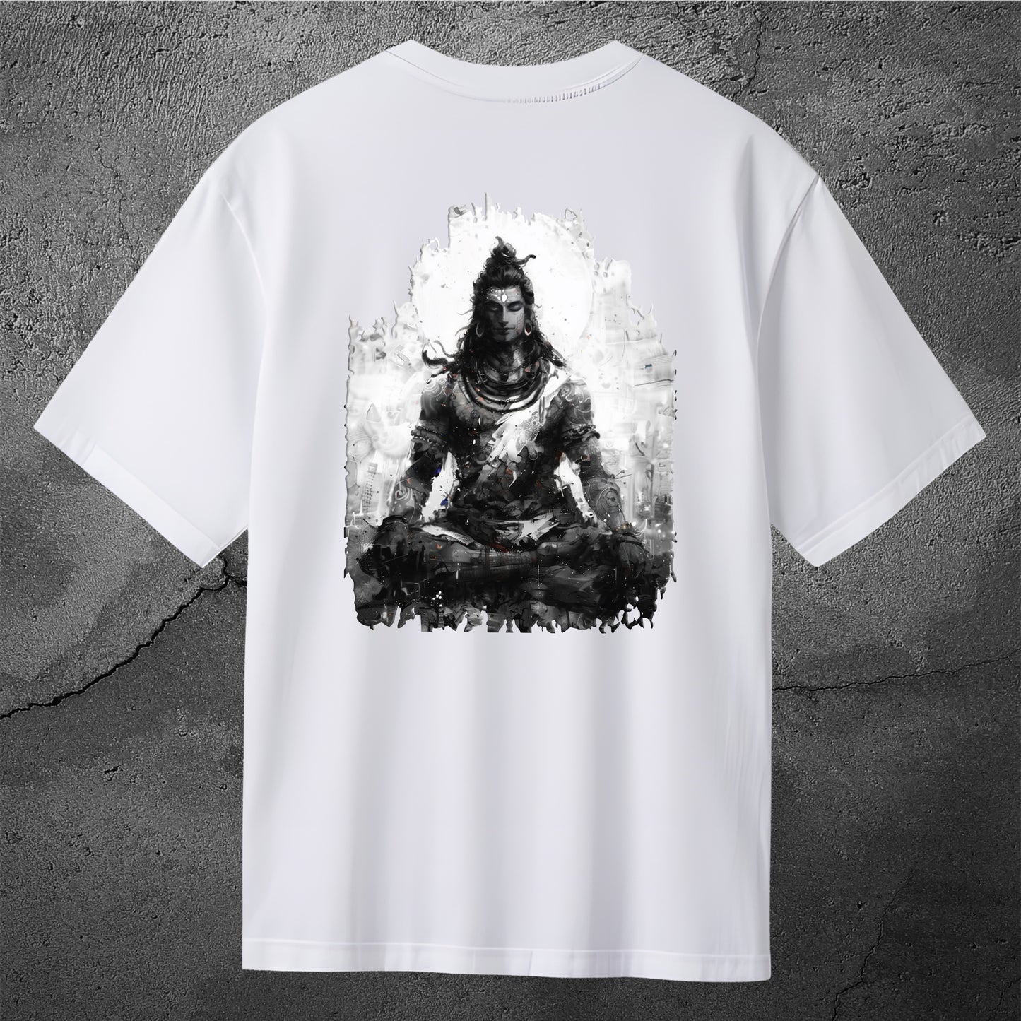 The Māhādev Collection - Bholenath I Oversized Back Print