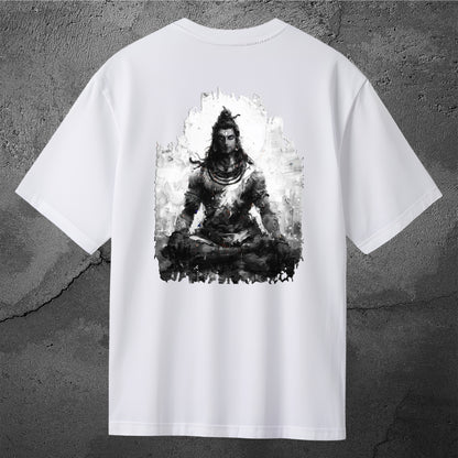 The Māhādev Collection - Bholenath I Oversized Back Print