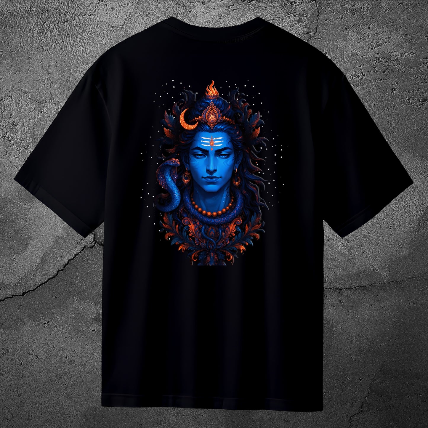 The Māhādev Collection - Omkareshwar I Oversized Back Print