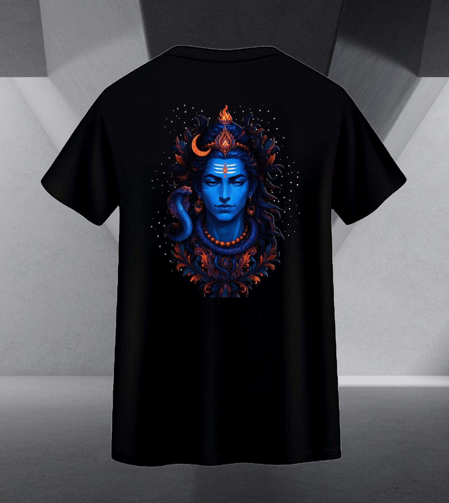 The Māhādev Collection - Omkareshwar I Tee Back Print
