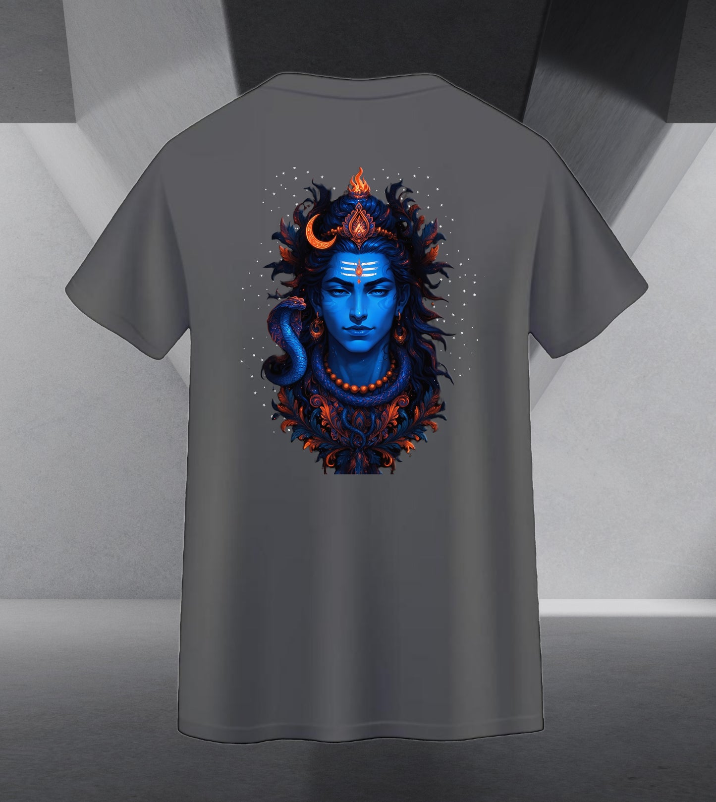 The Māhādev Collection - Omkareshwar I Tee Back Print