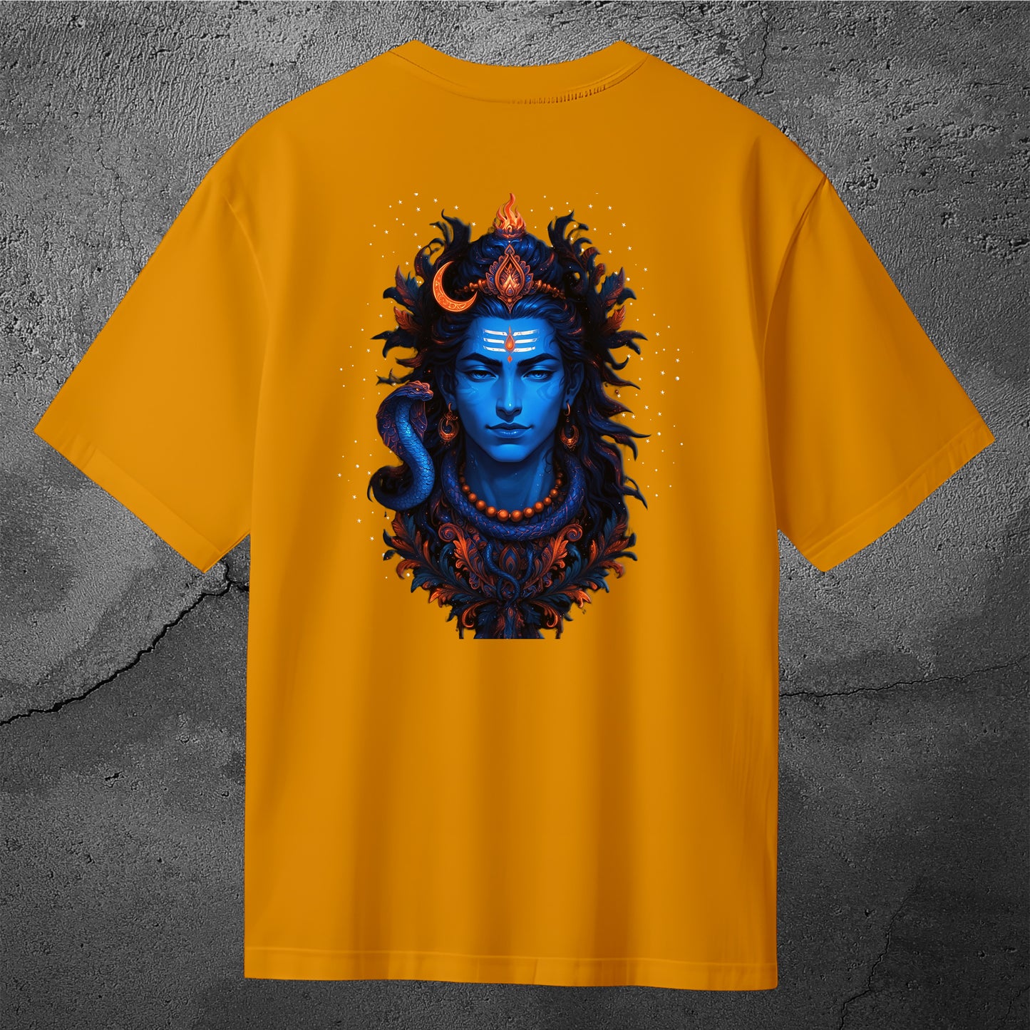 The Māhādev Collection - Omkareshwar I Oversized Back Print