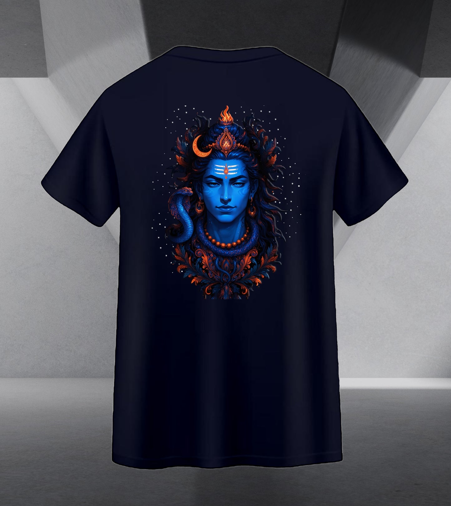 The Māhādev Collection - Omkareshwar I Tee Back Print