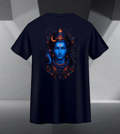 The Māhādev Collection - Omkareshwar I Tee Back Print