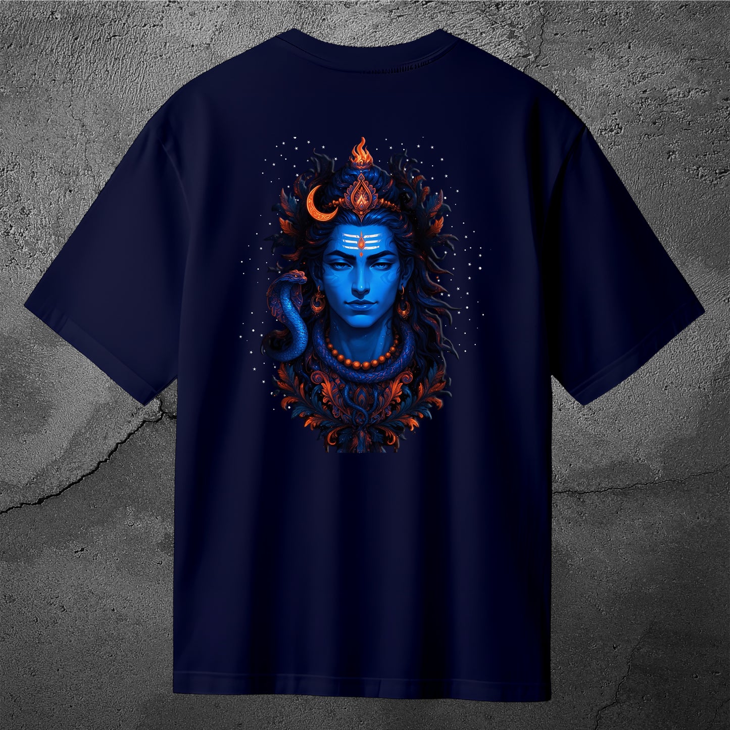 The Māhādev Collection - Omkareshwar I Oversized Back Print